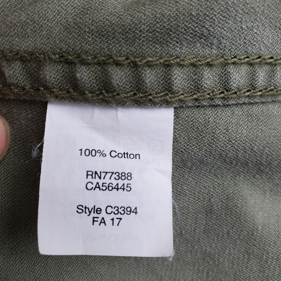 NEW Madewell | Olive Green Utility Jacket - Picture 10 of 11